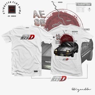 Anime Shirt - Unisex - Etiquetta Co. - Initial D - AE 86 - Race car t shirt S-5XL