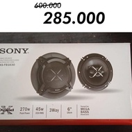 SONY XPLOD 3-WAY SPEAKER PINTU 6 INCH SET MEGA BASS TM ORIGINAL