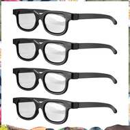 4Pcs Polarized Passive 3D Glasses for Cinema IMIX Screen