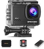 Apexcam M80Air Action Cam 4K60FPS 64MP Underwater Camera 40 m Waterproof Ice Stabilisation 8X Zoom W