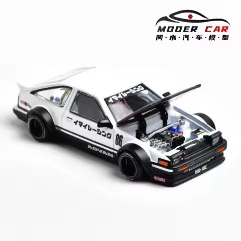 Kaido House+MINIGT TSM 180 1:64 AE86 Diecast Model Car