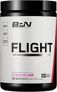 Bare Performance Nutrition, Flight Pre Workout, Energy, Focus & Endurance, Formulated with Caffeine 
