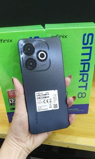 infinix smart 8  Ram 8+128 GB batrai 5000 mah layar 66 inci garansi resmi 100%