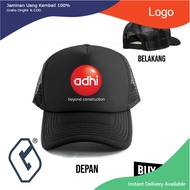 topi jaring adhi karya / trucker hat adhi karya