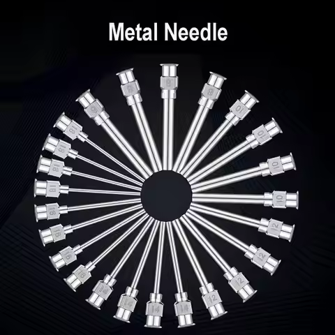12pcs 0.5 inch 1 inch 1.5 inch 2 inch Cannula Length Dispensing Needle (8G,10G,12G,14G...26G Optiona