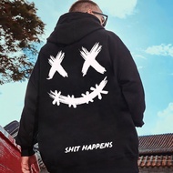 HOODIE HAPPENS BIG SIZE JAPANESE JACKET JUMBO HOODIE DISTRO OVERSIZE HOODIE OBLONG SML XL 2XL 3XL 4X