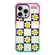 HI-SHIELD Stylish เคสใสกันกระแทก iPhone รุ่น Sunkkissed Daisy1 [เคส iPhone17iPhone16iPhone15iPhone14