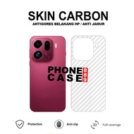 OPPO FIND X9 PRO OPPO FIND X8 PRO SKIN CARBON TRANSPARENT ANTI-SCRATCH ANTI-FUNGUS OPPO FIND X9 PRO 