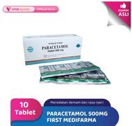 Paracetamol 500 mg Tablet First Medifarma (10 Tablet)