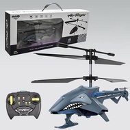 RC Shark Helicopter Plane Boys Gift Remote Control Helicopter Plane Toys Drone Rechargeable Plane Fl