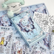 Tarot West Blue Butterfly Tower 78 Cards insTarot West Blue Butterfly Tower 7