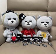 KRUNK熊 x BIGBANG 熊  介子  GD G-dragon T.O.P big bang