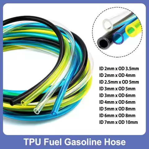 1~30m TPU Fuel Gasoline Hose String Tube Petrol Pipe Trimmer Chainsaw Blower Hoses Tools 2x3.5/2.5x5