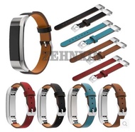 Fitbit Alta smart Bracelet leather wrist watch strap heart rate with single ring Leather Watchband