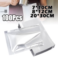 100pcs Food Grade Vacuum bag Storage Pouch Aluminum Foil Pouch Heat Seal Tea Coffee BeanStorage Bag
