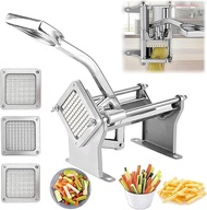 ที่หั่นเฟรนฟราย ที่ตัดมันฝรั่ง Manual French Fries Cutter แนวตั้งพร้อมใบมีด 3 ใบ