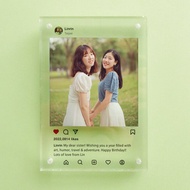 訂製IG相框 送閨蜜的生日禮物 時尚精美亞克力飾品