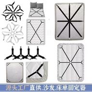 Bed Sheet Clip Holder, Elastic Mattress Fastener with Grippers, Skid-Proof Cadar Klip/Buckle