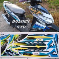 Striping Sticker Stiker Variasi Motor Vario 110 CW Vario Lama Vario Karbu Click 08 5