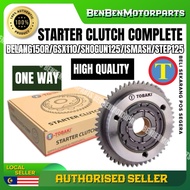 BELANG150R/GSX110/SHOGUN125/SMASH REVO/SMASH/STEP125/VS125/GT128/KRISS110/EX90 STARTER CLUTCH COMPLE