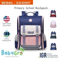 binbes by Sun Eight Tomz Ergonomic Spine Protection Primary School Bag with 26 Back Fit Ergonomic Sc