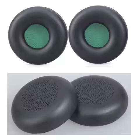 1 Pair Replacement foam Ear Pads pillow Cushion Cover for Yealink WH64 YHS36 WH62 WH66 Headphone Hea