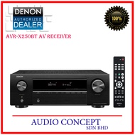Denon AVR-250BT / 5.1 Ch 4K Ultra HD AV Receiver With Bluetooth