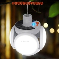 Solar powered led light bulb shaped like 4 Petals that can be opened and closed (40W).