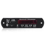 4X Bluetooth 5.0 MP3 Decoder Board DC 5V 12V Car FM Radio Module Support TF USB AUX for Car Phone