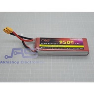 Red Lipo Battrey 3300mAh 3S 25C XT60