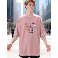 2Y790 [AIYOU] M-5XL T Shirt Baju Perempuan Style Tshirt Lelaki Lelaki Korean Style Plus Size Seluar 