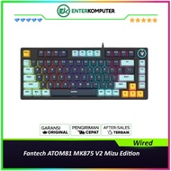 Fantech ATOM81 MK875 V2 Mizu Edition 75% Mechanical Gaming Keyboard - Navy Blue