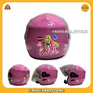 Helm Sepeda Motor Half Face Anak Umur 2 3 4 5 Tahun Laki Perempuan