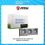 MSI GEFORCE RTX 4070 SUPER 12G GAMING X SLIM WHITE