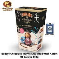 [NON HALAL][Ice Pack Included]Baileys Chocolate Truffles Assorted With A Hint Of Baileys 340g