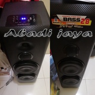 speaker aktif roadmaster bass 28 bass28 8inch x2 2 pcs original