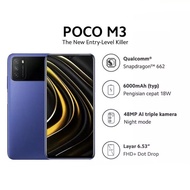 HP POCO M3 6/128 GB - XIAOMI POCO M 3 RAM 6GB ROM 128GB GARANSI RESMI