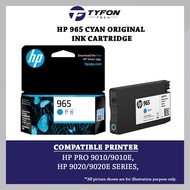 HP 965 Cyan Original Ink Cartridge 3JA77AA For OfficeJet Pro 9010/9010e/9020/9020e