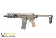 【UShot】APFG MCX SPEAR LT 9.5吋 SBR樣式 GBB 沙色 SIG 0310002