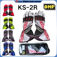 Yyaoc® OMP Racing Car KS-2Gloves Outer Suture Go-kart Car Cycling Gloves Driving Simulator Silicone 