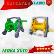 HIJAU Hose Reel Reel (Hose-Reel) 25m GARDEN Hose Reel FRAME TOOL GARDEN WATER Hose GARDEN WATER Hose