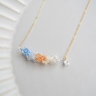 14kgf紫黃晶項鍊