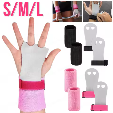 Gymnastics Grips Wristbands Sets for Girls Youth Kids Gymnastic Hand Grips Gymnastic Bar Palm Protec