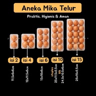 Mika Egg Tray Egg Tray Contains 10 Eggs Mika Egg Tray with Lock Plastic Egg Tray