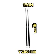 EZ online Yโช๊คค้ำ2 จังหวะ 1 คู่ มีความยาวให้เลือก 250/300/350/400/450มม. แรงรับ 150N หัวโช๊คสามารถถ