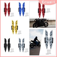 [Ecusi] Motorcycle Floorboards Male Nonslip Accessories Foot Pedal Plate Easy Installation Replacement Foot Pegs for Xmax300