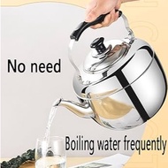 5L Stainless Steel Whistling Kettle (Jenis tebal) Water Boiler/ Multi Functional Kettle/ CEREK BUNYI