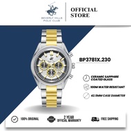 Beverly Hills Polo Club BHPC Jam Tangan Lelaki Men's Stainless Steel Quartz Watch BP3781X