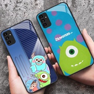 YS-75 Monsters University HD Glass Casing for Samsung A05S A35 A55 A24 A14 A15 A04S A34 A25 M15 A54 