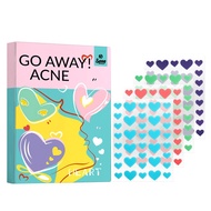 SOUG Acne Patch Lucu Stiker Jerawat Colorful Acne Patch Jerawat Patch Lucu Pimple Patch Acne Cover A